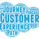 An example of a word cloud used on Salesforce’s blog.